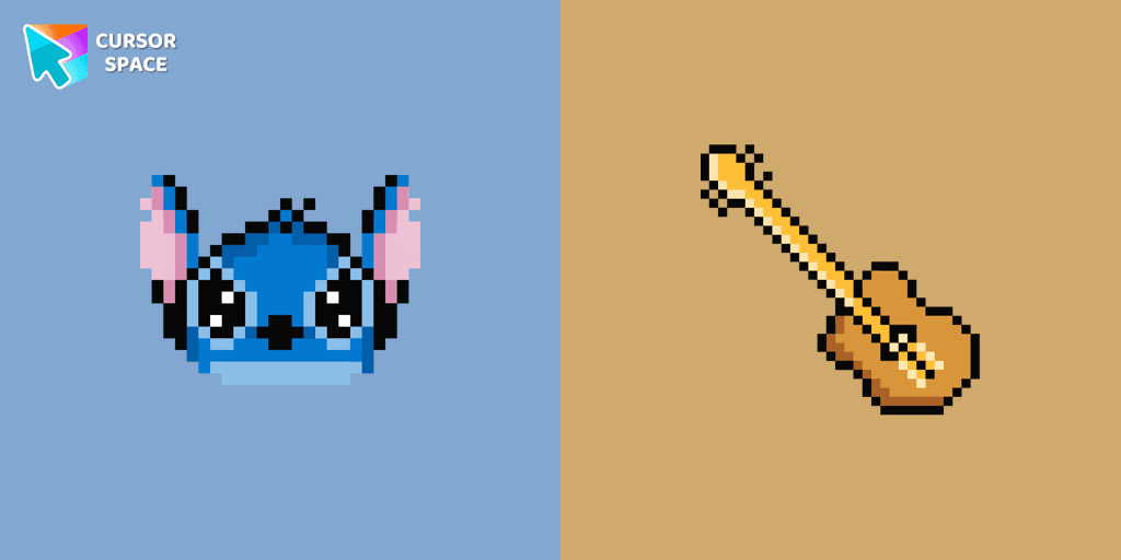 Stitch Pixel cursor cursor pack