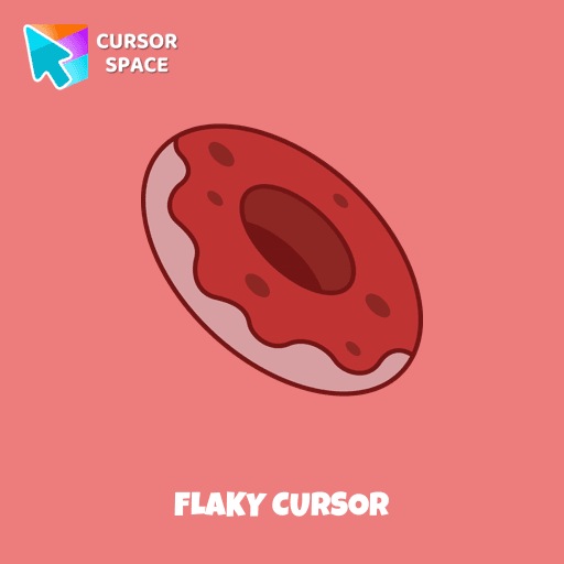 Flaky cursor pointer cursor